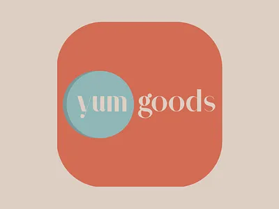Logo Design - Yum Goods adobe illustrator adobe photoshop design graphic art graphic design illustration illustrator lietuva lithuania logo logo design logo design concept logo designer