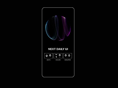 Daily UI 14 Timer Countdown animated animation app countdown countdown timer daily ui 14 daily ui challenge dailyui dailyui014 design likes timer timer app ui