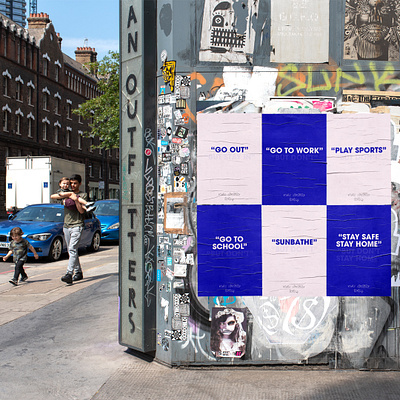 Yours sincerely Boris.J billboard branding campaign covid 19 design