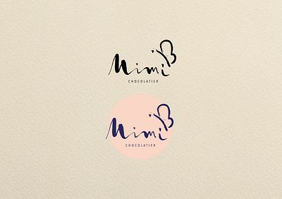 Mimi Chocolatier: Logo Design [first stage] adobe branding branding design brown chocolate color theory design graphic design i illustration illustration art logo logo design los angeles m mimi typography vector