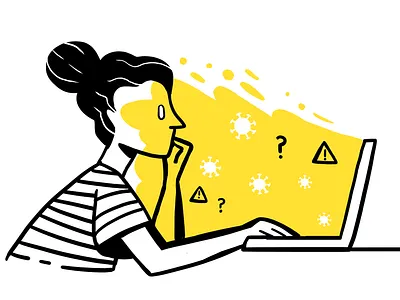 Corona coronavirus covid19 digitalart editorial illustration illustration