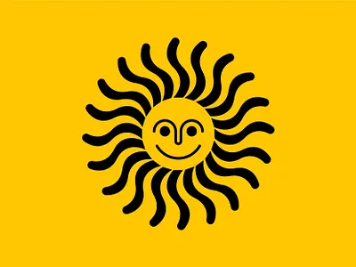 Mandatory Face in Sun illustration outside sun sunny sunshine vector