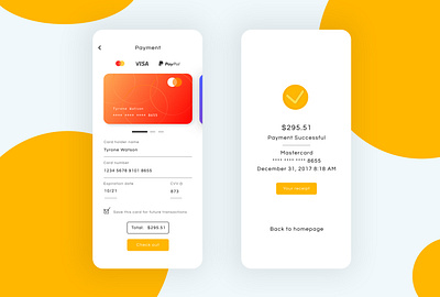 Daily Ui #2 Credit Card Checkout branding checkout creditcard dailyui digital art icon ui ux vector