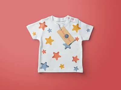Moon and Back - 50 Day Logo Challenge - Day 46 apparel design apparel logo baby baby clothes baby shower babyapparel dailylogo dailylogochallenge design graphicdesign illustration illustrator infant logo design logodesign moonandback photoshop star typography