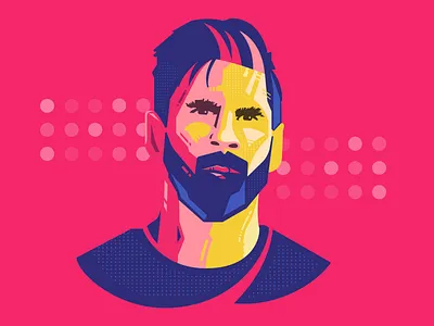 Messi brand brand design fotball icon illustration logo messi soccer sports sports branding sports logo