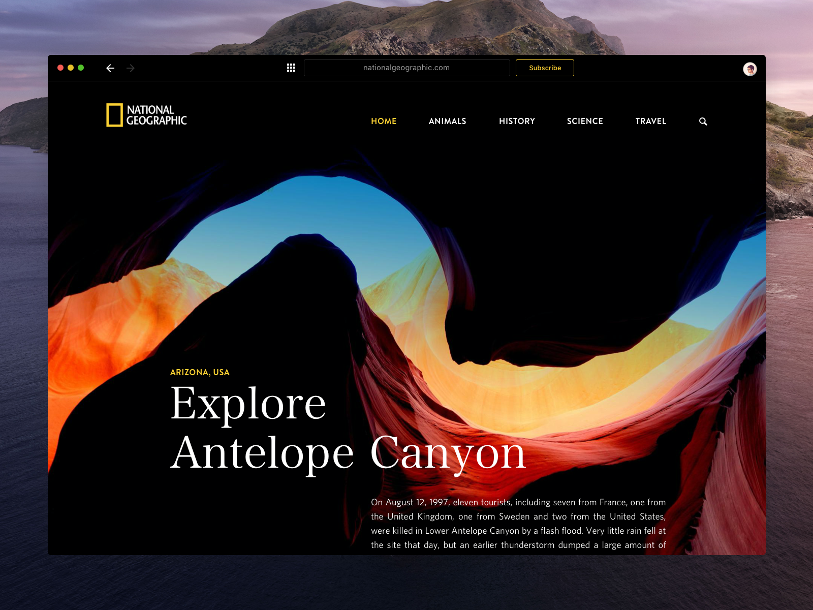 Example of Browser Exploration