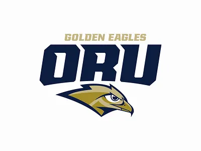 Athletics Logo: Oral Roberts University athletic logo badge branding identity logo