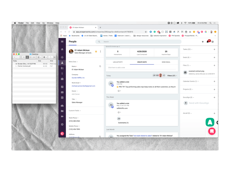Drag to upload animation