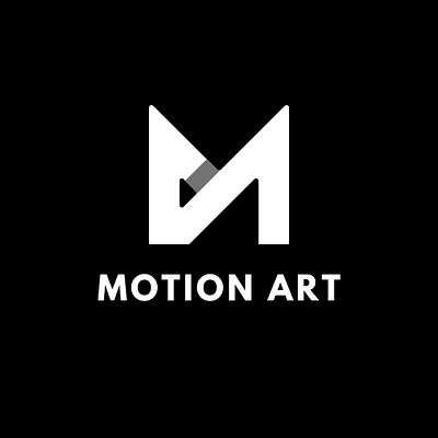 M letter logo graphic design logo motion graphics