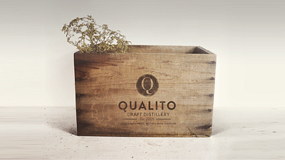 QUALITO Craft Distillery Brand alchohol brand brand design brand identity craft craft gin distillery gin hipster logo logotype