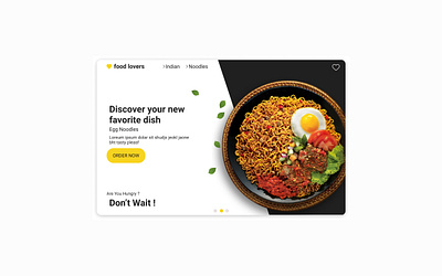 food lovers - Website adobexd app art branding design figma food app food delivery foodie icon logo mydesign sketch ui userexperience userinterface ux