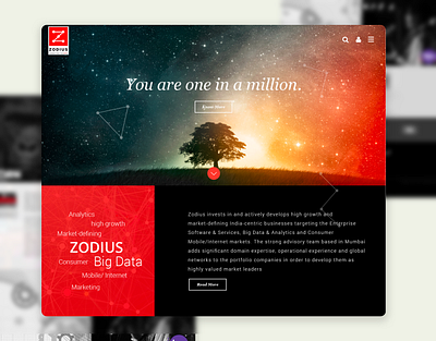 UI UX - Venture Capitalist Website 2020 best website landing page modern design ui ux website