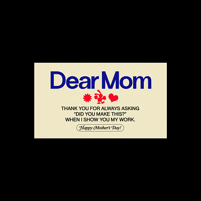 DEARMOM blackbackground business card comedy design fruitsartclub funny graphic design graphicdesign photoshop poster typography