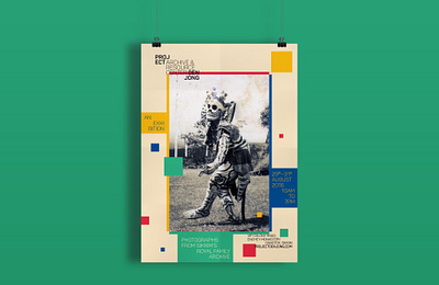 Project Denjong Identity archive branding branding design colourful denjong design exhibition poster india logo logo design photograph pixels poster poster design red sikkim typography vintage yellow