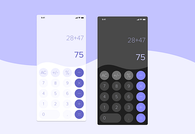 Little UI Design - Calculator 🧮 app calculate calculation calculator calculator app calculator ui concept design design challenge freelance freelancer minimalistic mobile app mobile design mobile ui simple ui ui design ui design challenge ui designer