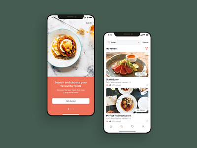 Food Delivery App UI Design adobe xd app design app designer app screens delivery app figma food app food delivery app mobile mobile app mobile app ui design sketchapp ui ui design ui kit ui ux design 应用 应用界面 设计