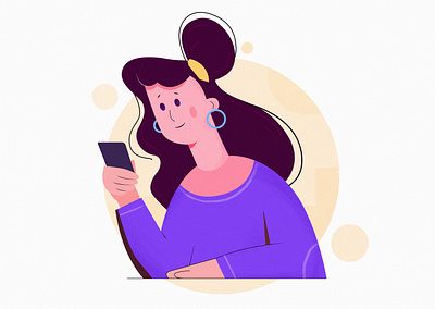 Illustration - App User app illustration onboarding product ui user ux