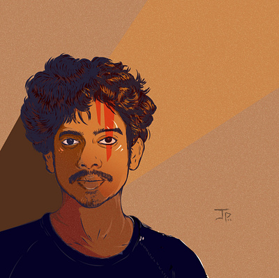 Personal project: Stylized illustrations of friends art colorful design digital art digital illustration illustration illustrator inking vector vintage