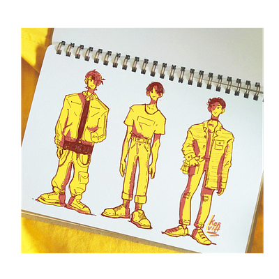 b yellow carachter caracter caracter design character character design characterdesign design illustration mockup yellow