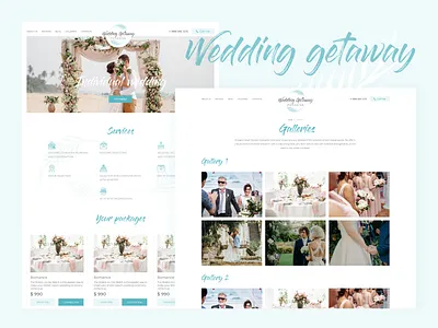 Website for wedding agency agency design ui ux web webdesign website wedding