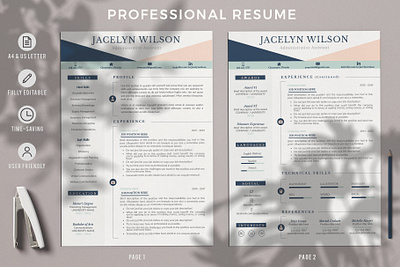 Creative Resume Example, CV Cover L. clean resume cover creative creative resume curriculum vitae cv cv template download example free modern modern resume professional resume resume template template