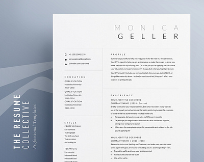 CV Template | Easily Editable | Word Format | Download curriculum vitae cv cv design cv template cv template bundle editable resume minimalist resume modern cv modern resume professional resume resume resume bundle word resume word template