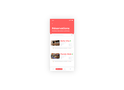 DAY 054 - CONFIRM RESERVATION animation app design flat icon minimal ui ux vector web