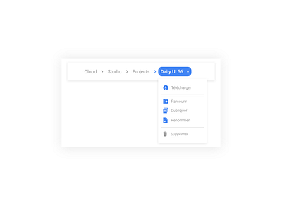 DAY 056 - BREADCRUMBS app design flat icon illustration minimal ui ux vector web
