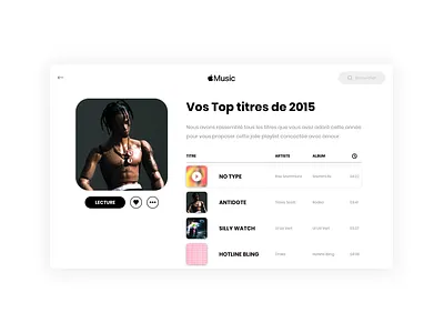 DAY 063 - BEST OF 2015 app app design apple branding design flat illustration minimal music ui ux vector web