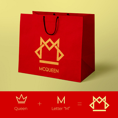 Mcqueen branding design fashion brand icon illustration logo logo design logodesign marketing vector