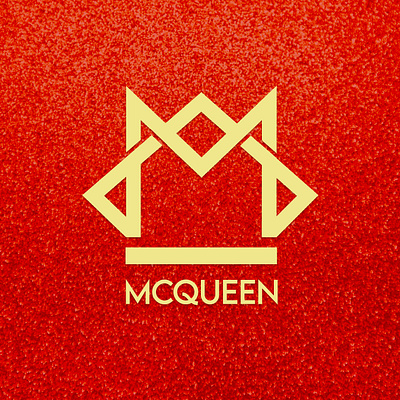 Mcqueen branding design fashion fashion brand icon logo logo design logodesign marketing vector