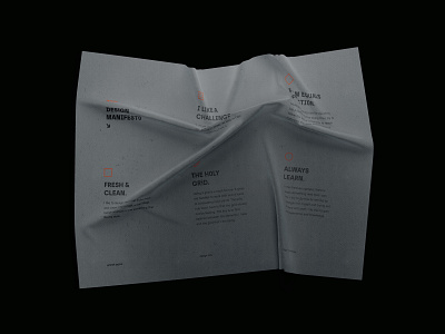 Design manifesto. djif dribbble manifesto personal print print design printing project school typography