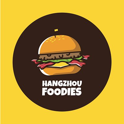 Hangzhou Foodies Logo burger food