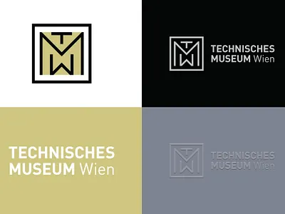 Technical Museum Vienna branding design logo rebrand rebranding typography vector