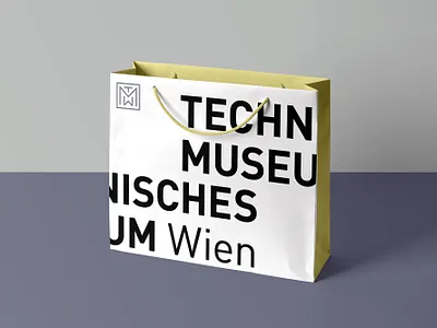 Technical Museum Vienna branding design facelift logo rebrand typography vector