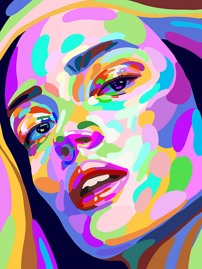 Ukiyo abstract art abstract design artinspo colorful art creative design design eye eye art eyes eyeshadow illustration inspiration inspirational inspirations inspire instagram popart portrait print design prints