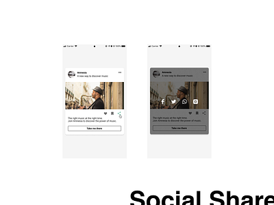 Social share dailyui design icon mobile ui ux