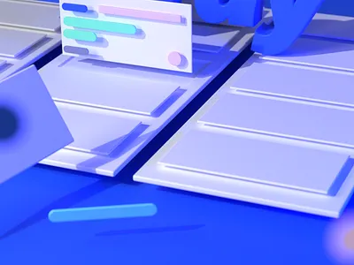 Bordy App 3d 3d art app design blender design illustration ui web design