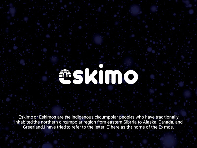 Typography 'eskimo' abstract brand brand identity business concept corporate creative custom custom letter gradient interface logo logotype recent logo typeface typogaphy