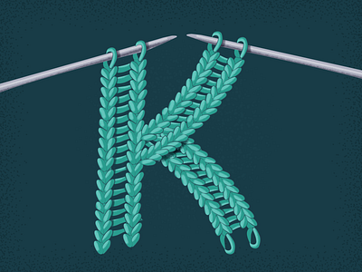 36daysoftype Challenge Day 11 36daysoftype 36daysoftype04 36daysoftype05 36daysoftype06 36daysoftype07 36daysoftype2020 alphabet alphabet typography alphabets illustration illustration art illustration design illustration digital illustrations illustrator knit knitted knitting typedesign typography