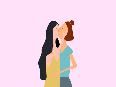 love 🌈 17may character design couple couple illustration gay idahotb illustration illustration art love women