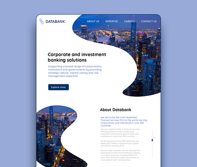 Databank - Finance corporate finance financial services investment