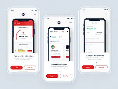 Onboarding Flow - Advert Gaming App advert gaming