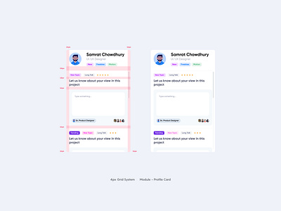 Grid System - UI Design figmadesign layout margins mobile mobile app product design profile spacing tool typography ui user experience user interface user profile ux web webdesign