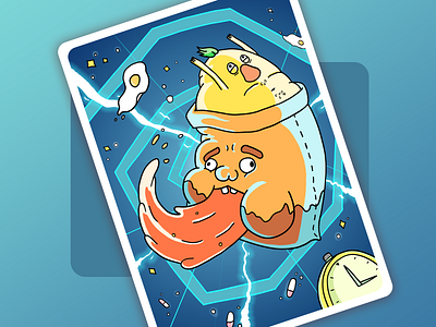 Leapsack depression game illustration timetravel