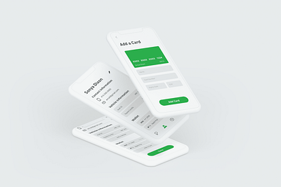 Redesign of a Toronto Parking App add a card app redesign branding dailyui design green p green p redesign illustration onboarding screen parking parking app profile redesign redesign concept sign in page toronto parking ui