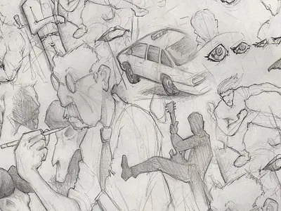 Doodling doodle sketch