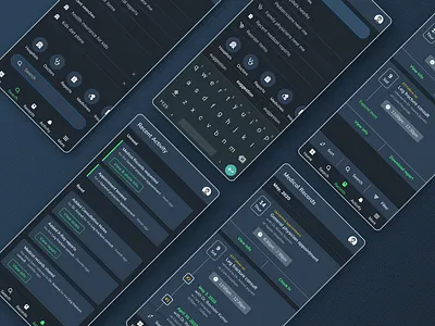 Health Space: Search, Records, Activity adobexd app design care clinic concept dark mode design doctor health health insurance healthcare healthcare app healthspace medical medical app medical insurance patient