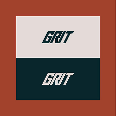 GRIT TRAINING Logo brand corporate identity identity illustration logo mark minimalism monogram packaging typo