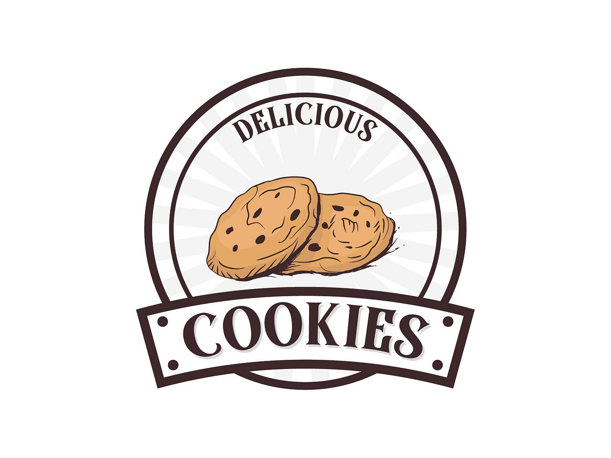 Vintage Logo Badge for Cookies Label by Tomcat_creative on Dribbble